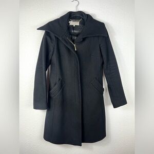 Hobbs London black coat size 2